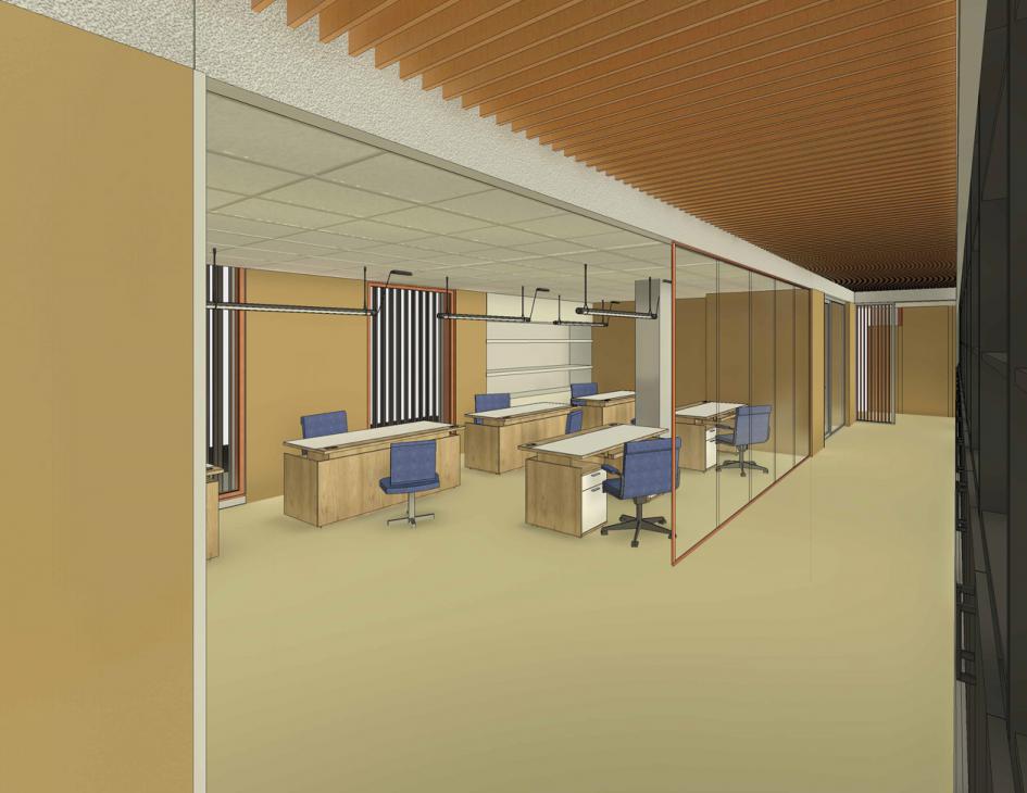 Oficinas para la Junta de Extremadura (Zafra).