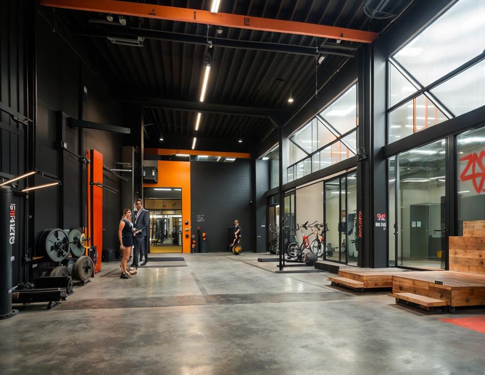 Reforma interior gimnasio crossfit
